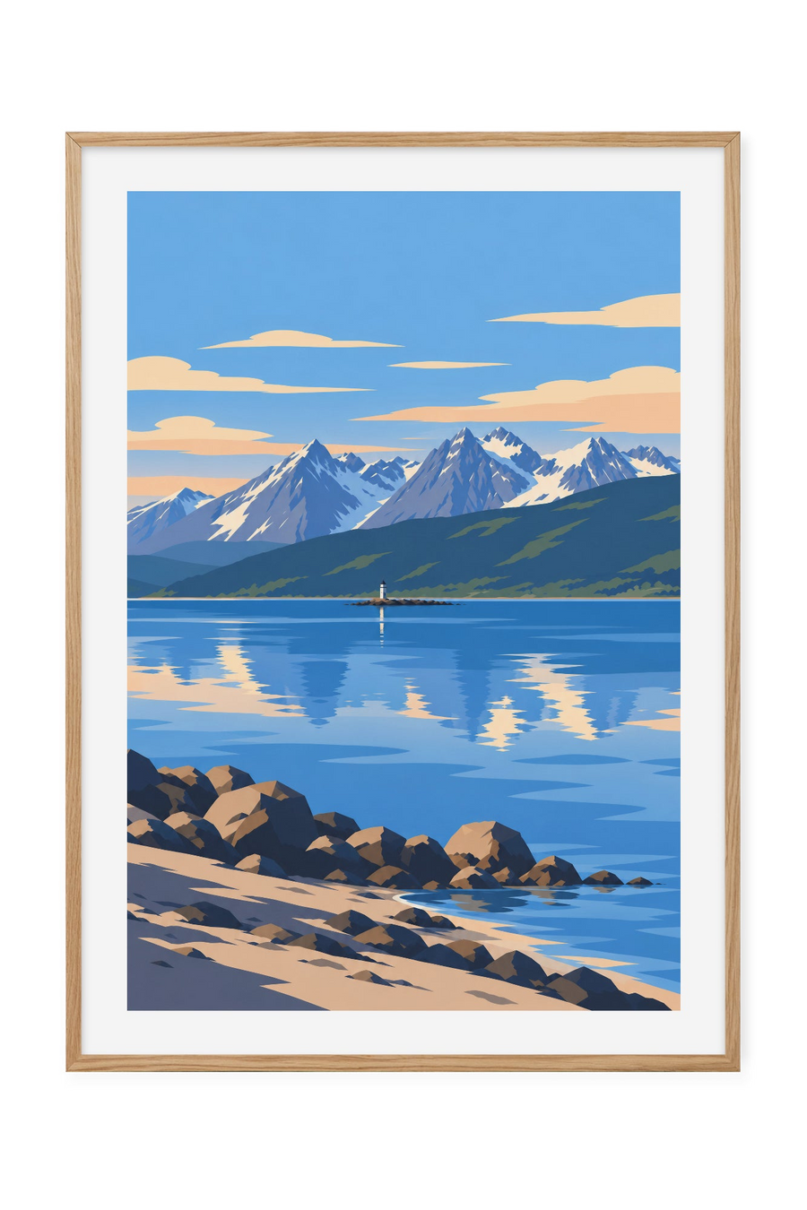 Lyngsalpene – Fyrlykten i fjorden