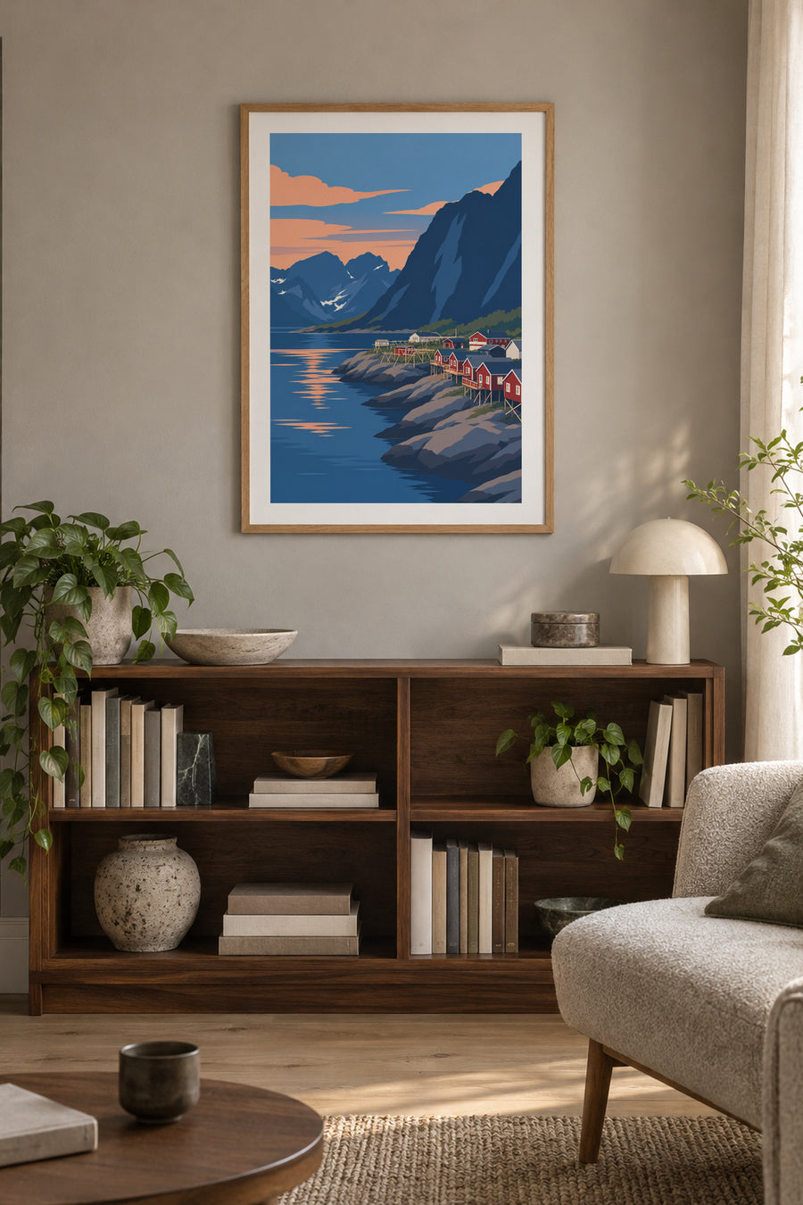 Reine – Rorbuer ved fjorden