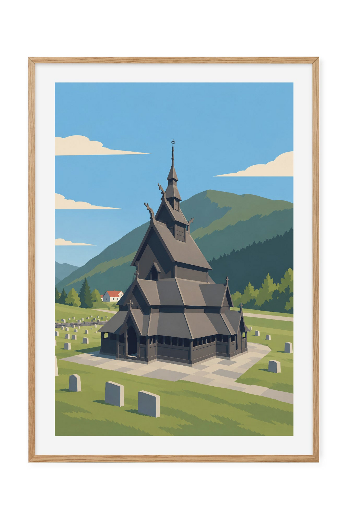 Borgund stavkirke – Tak over tak