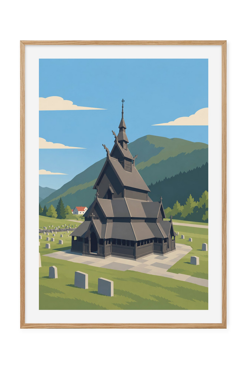 Borgund stavkirke – Tak over tak