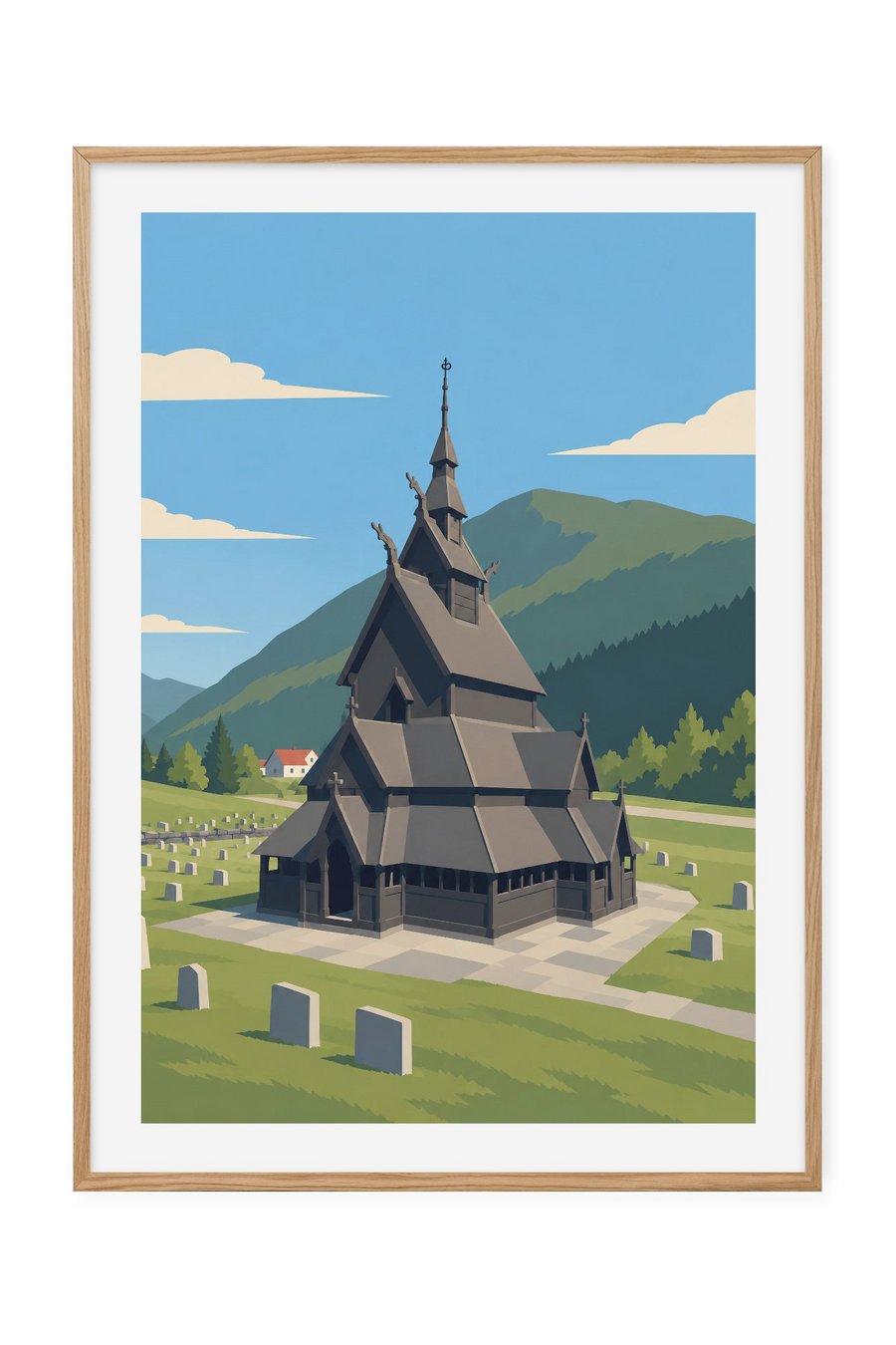 Borgund stavkirke – Tak over tak