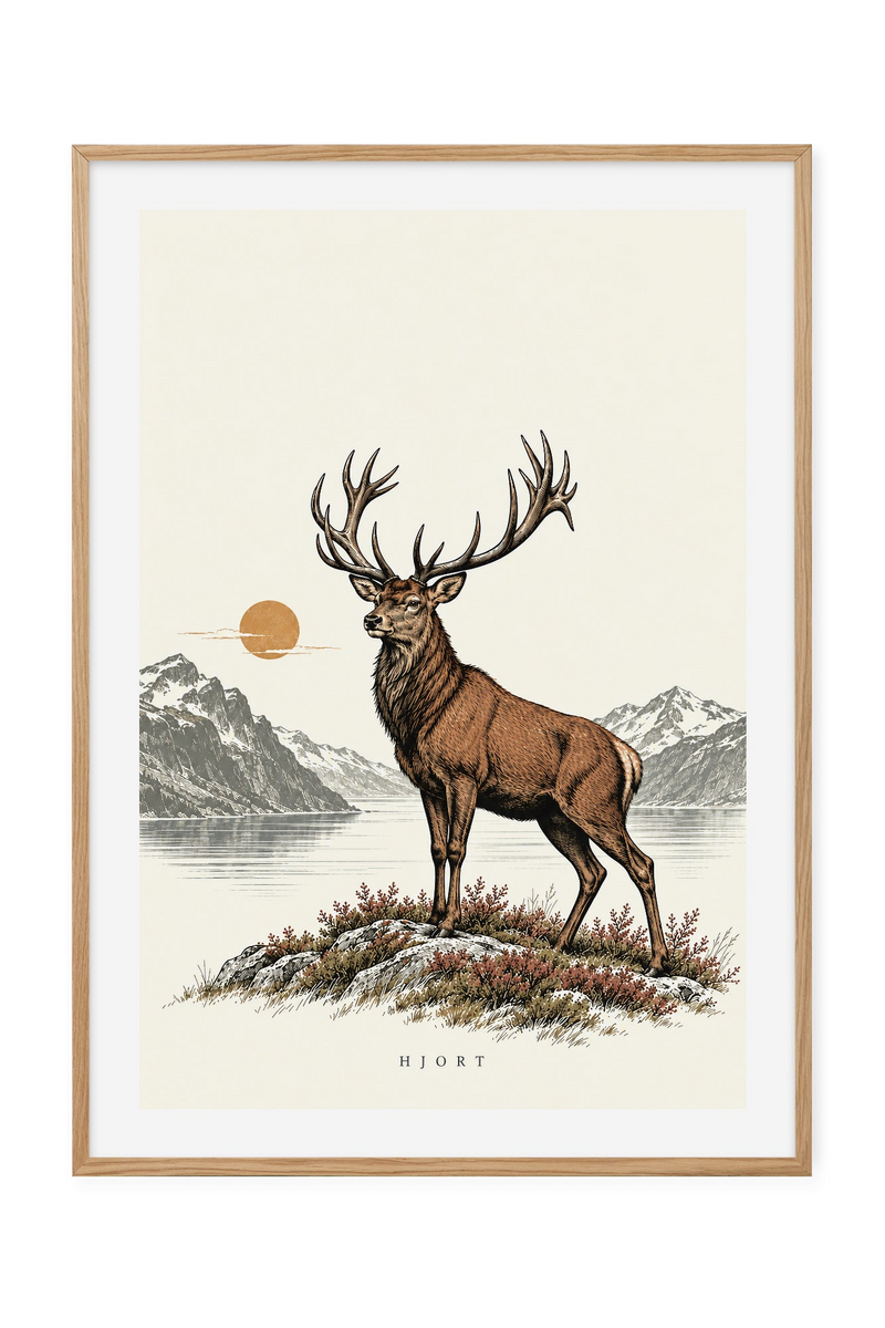 Hjort – Over fjord og fjell